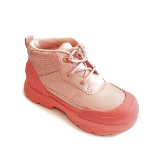 UGG Neumel X Casual Waterproof Lace Up Boots Womens Size 9 Dark Peach 1152724 - Picture 1 of 8